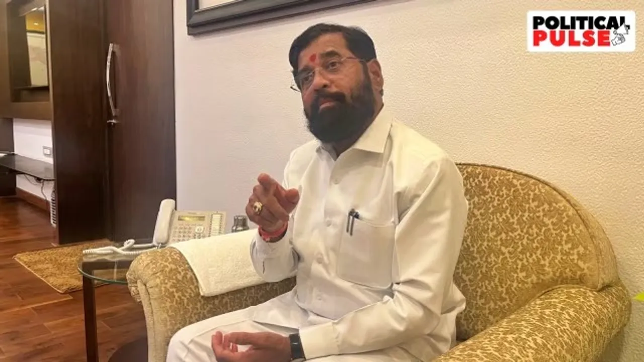 Eknath Shinde interview Uddhavs neck collar is no longer there he is roaming around I should get credit for that