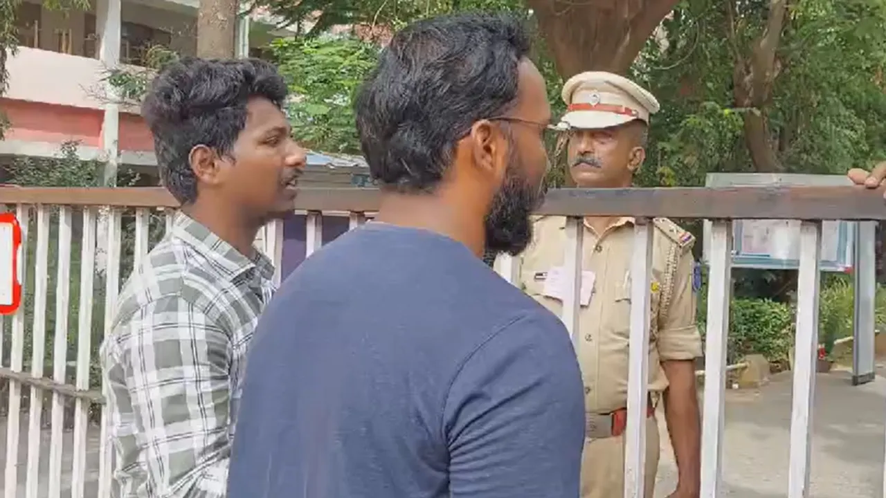 More than 200 candidates who appeared late for Home Guard Force examination in Puducherry were denied admission
