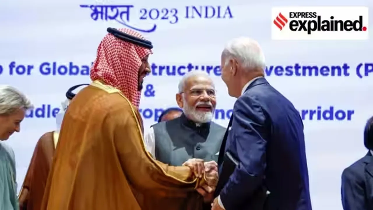 India-Middle East-Europe corridor 
