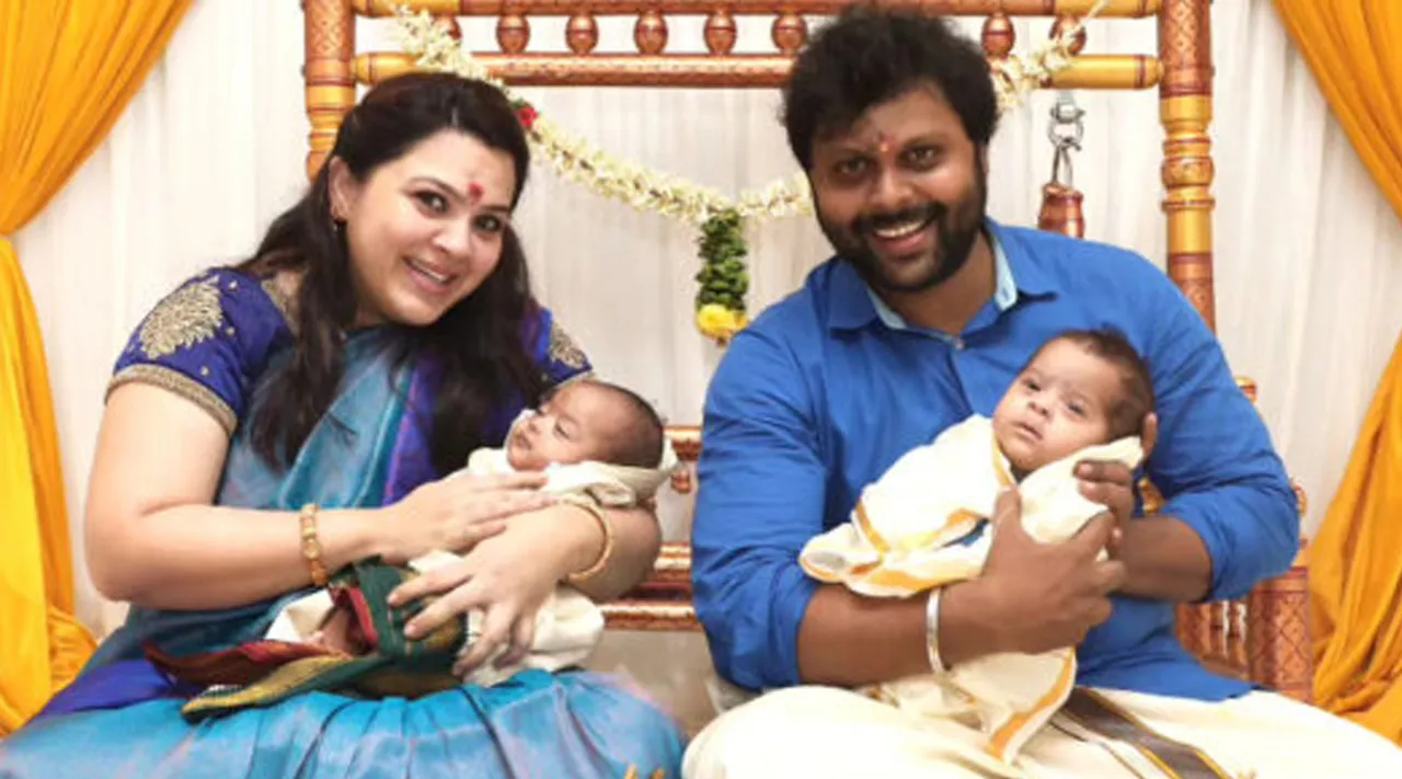 Actress Swetha Babies