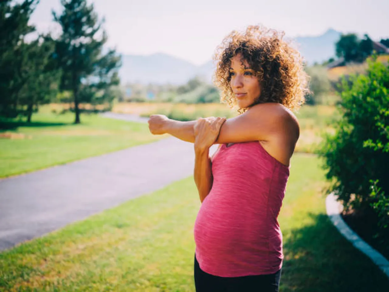 pregnant workout