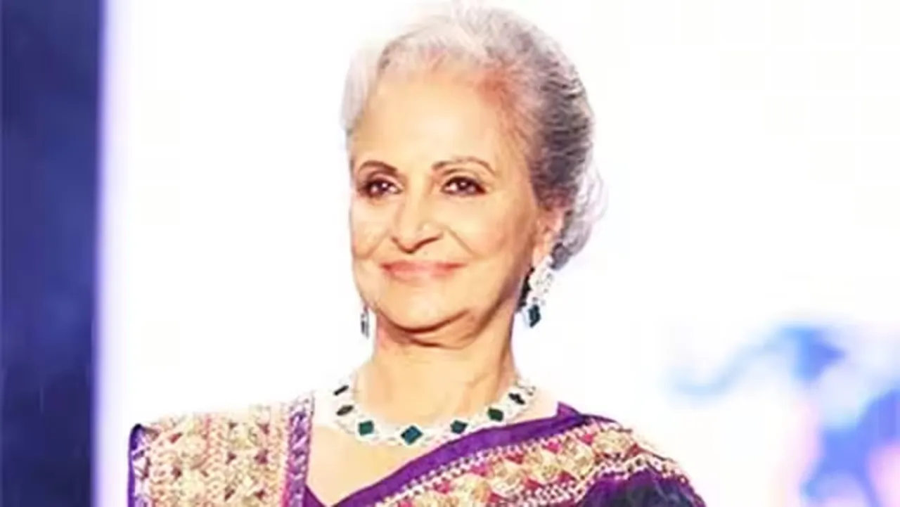 Waheeda Rehman honoured with Dadasaheb Phalke Award