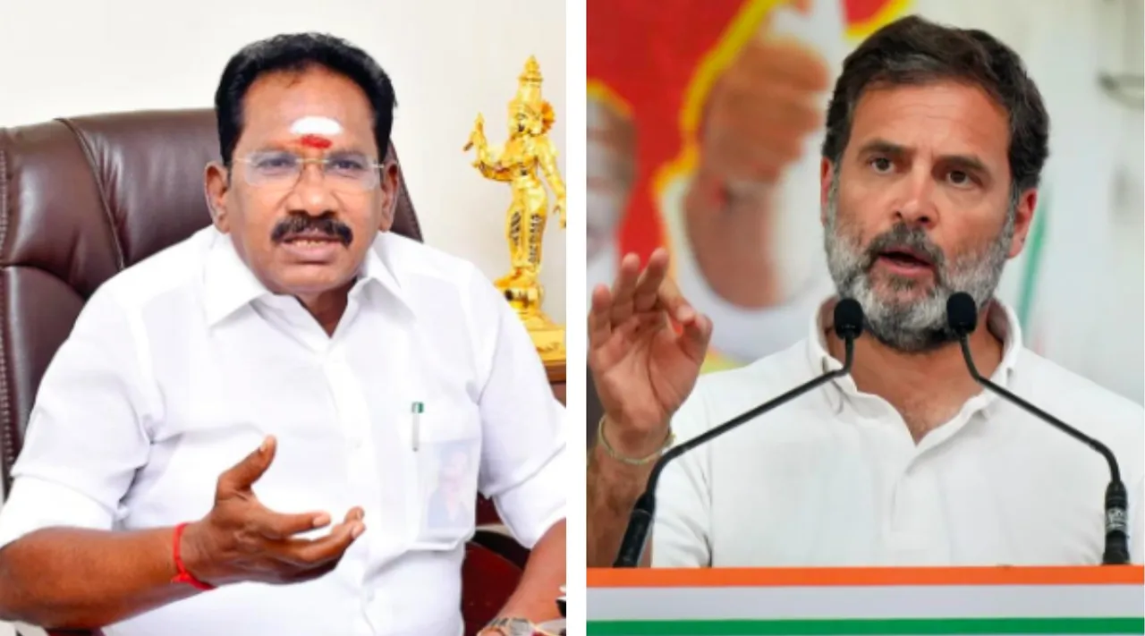 ADMK Sellur Raju remove of Rahul Gandhi video post Tamil News 