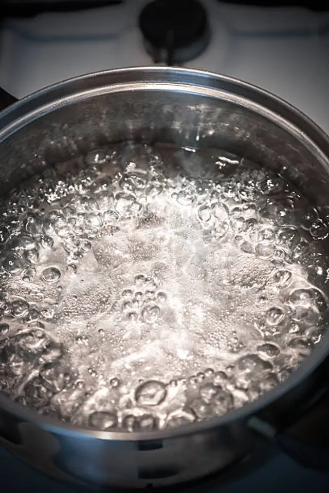 hot water