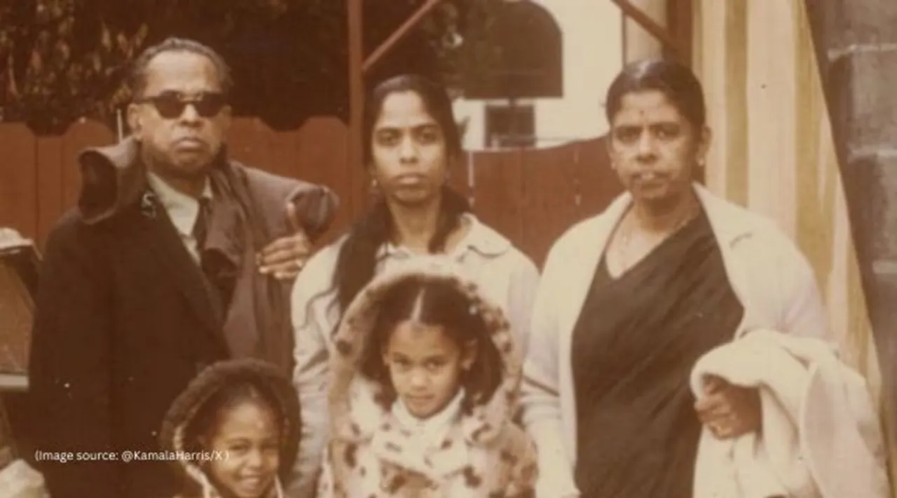 Childhood Kamala Harris