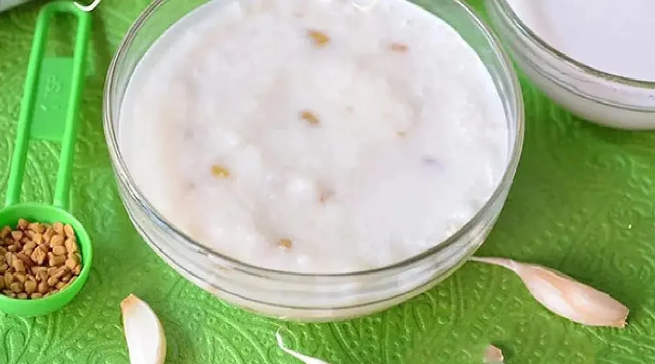 poondu kanji recipe in tamil 