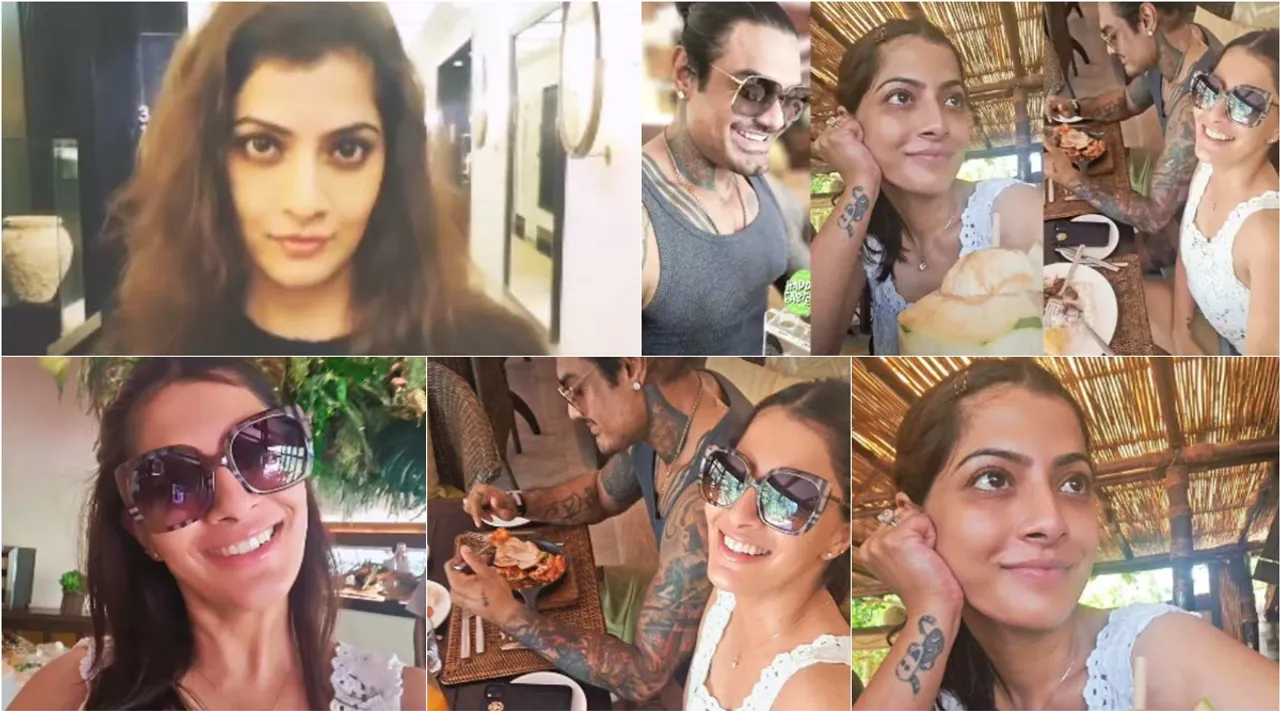 Varalaxmi with fiance