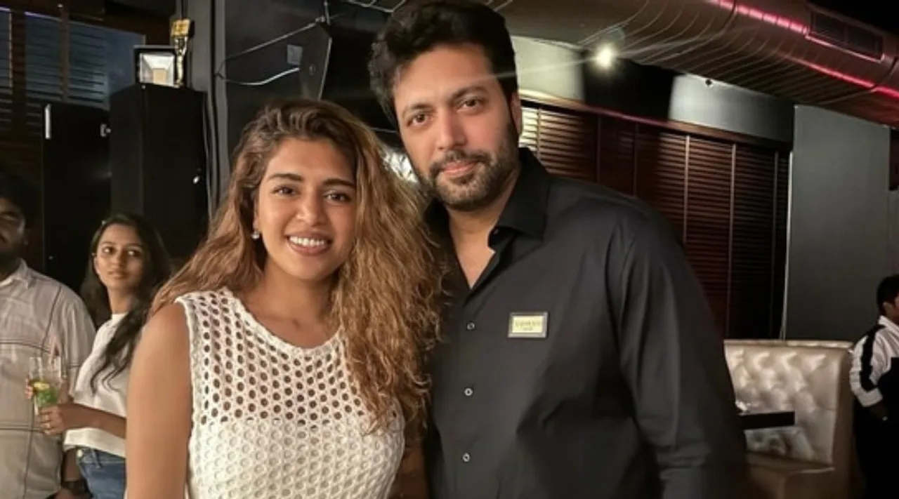 Kenishaa Francis reacts to Jayam Ravi break up wife Aarti Tamil News 
