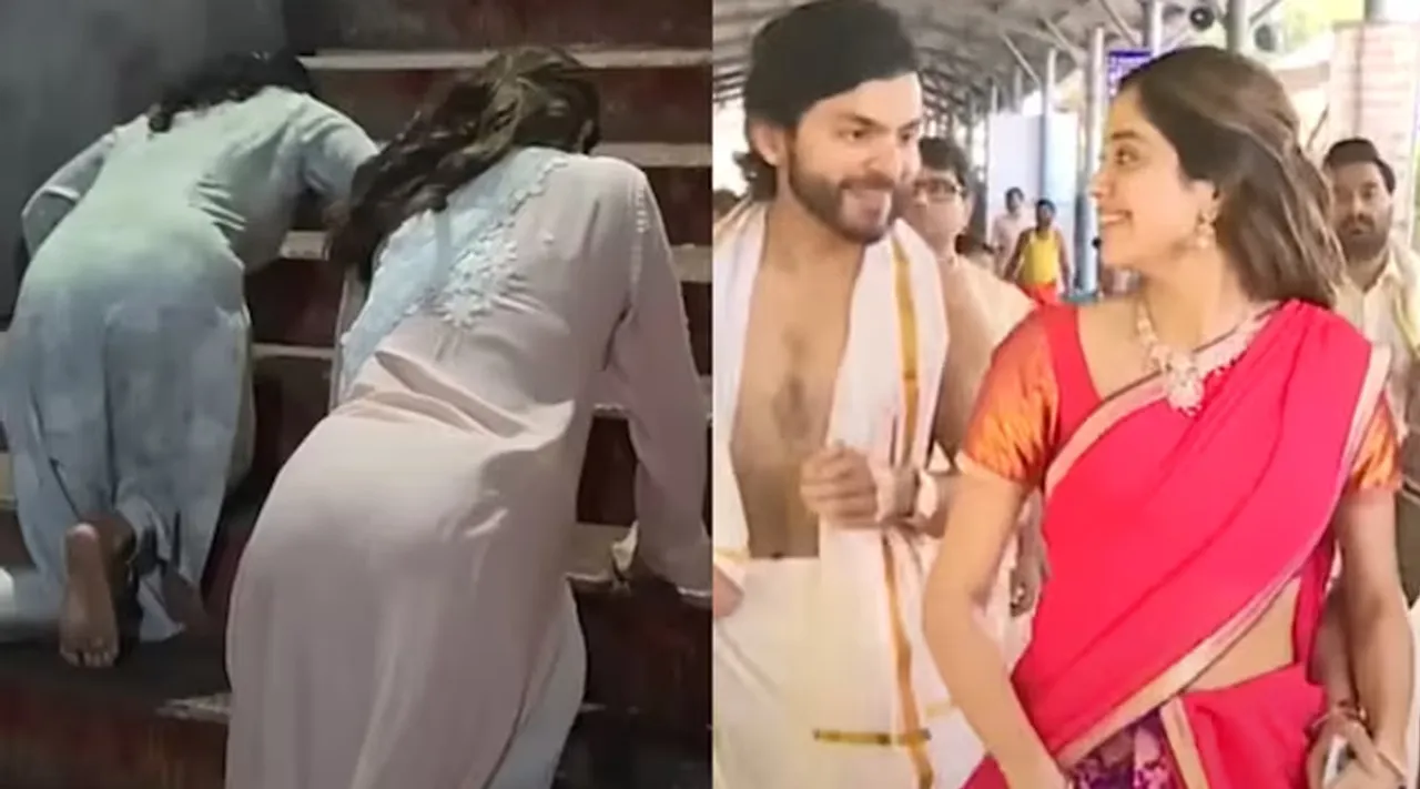 Janvi Kapoor tirupathi