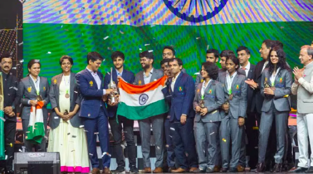 Indian chess federation AICF Chess Olympiad  Nona Gaprindashvili Cup Chennai 2022 missing Tamil News 