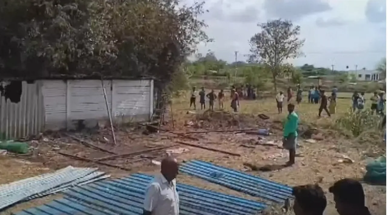 Pudukkottai fire