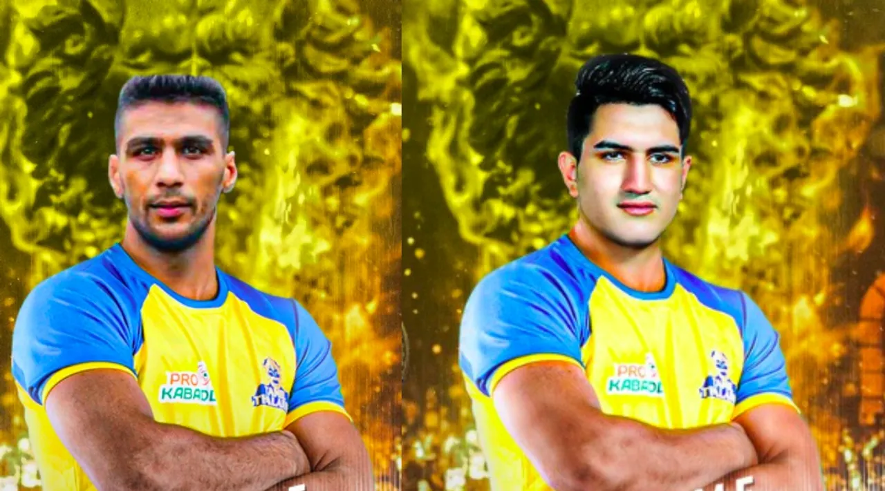Tamil Thalaivas Iran defenders Amirhossein Bastami and Mohammadreza Kaboudrahangi bio stats PKL 10 in tamil 