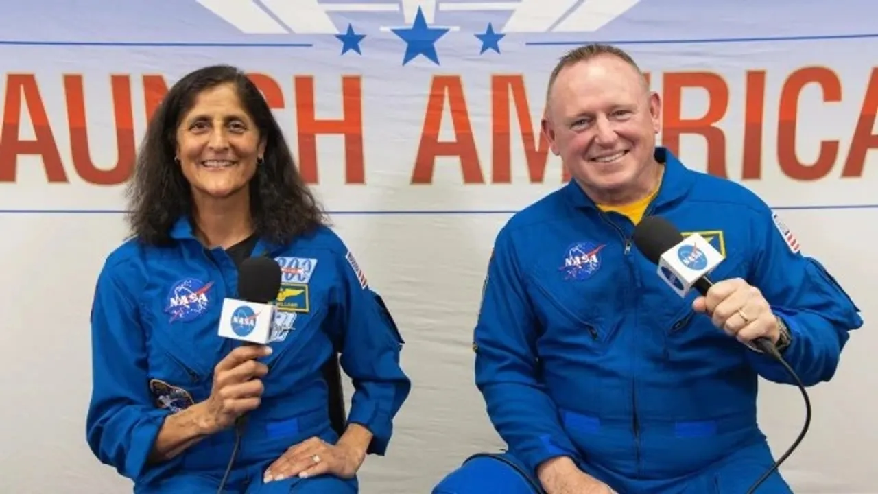 Sunita Williams and Barry Wilmore