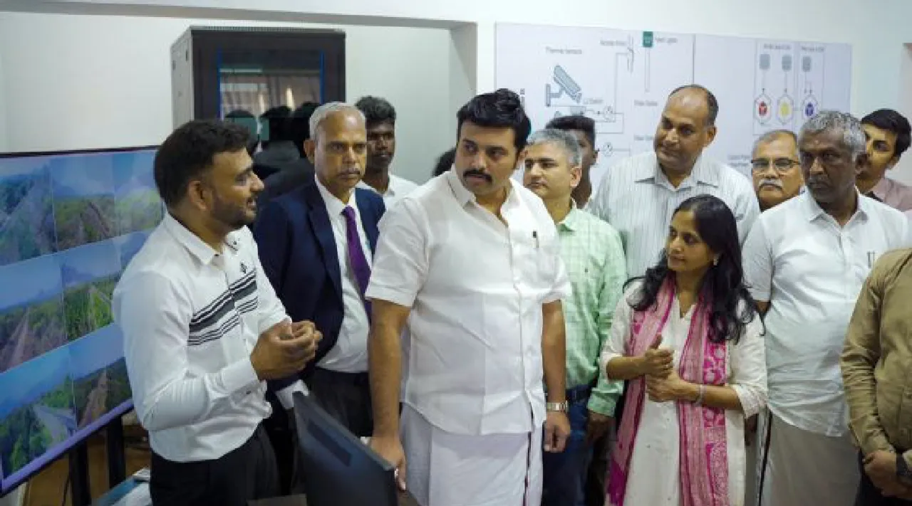 TN Govt launches AI based system to avert elephant deaths near railway track in Coimbatore Tamil News 