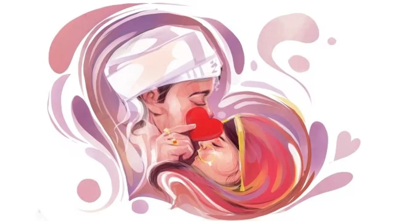 hapur wedding kiss