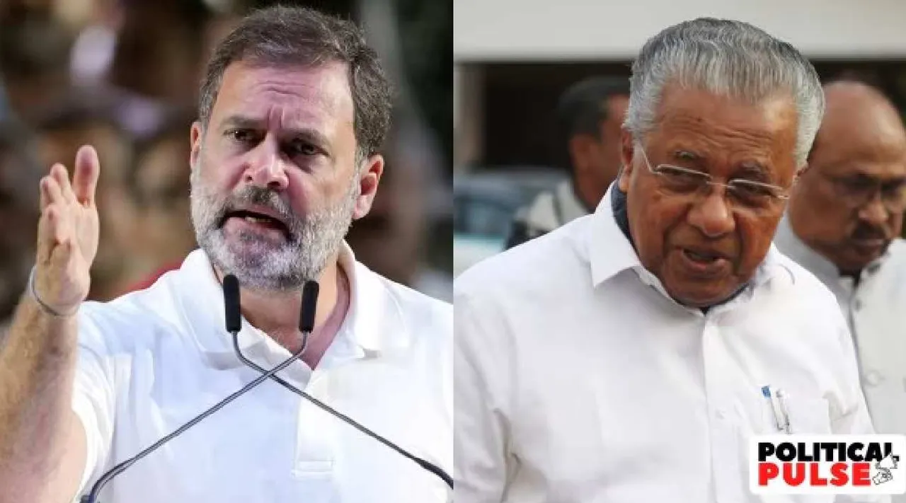 Rahul Gandhi Pinarayi Vijayan