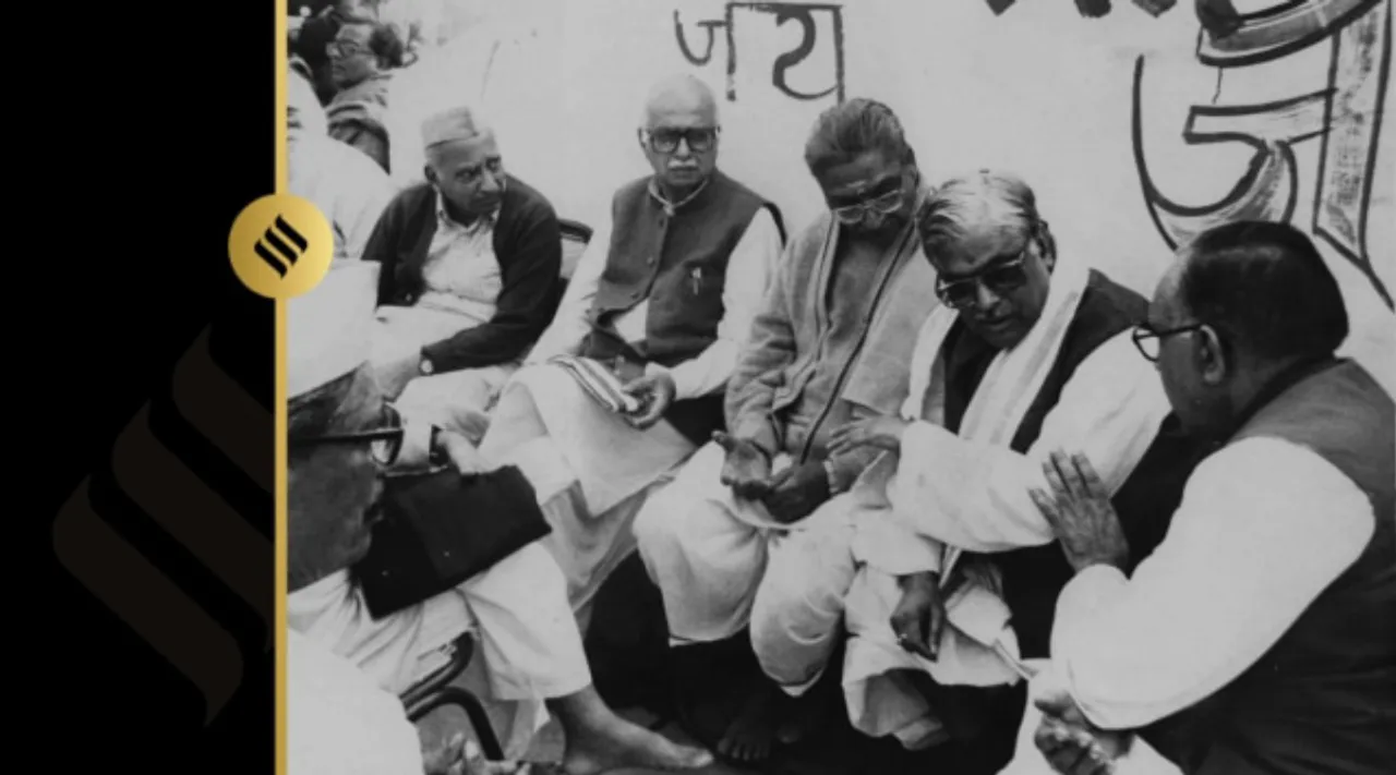 How BJP veterans Advani and M M Joshi steered the party towards Ram Mandir Hindutva Tamil News 