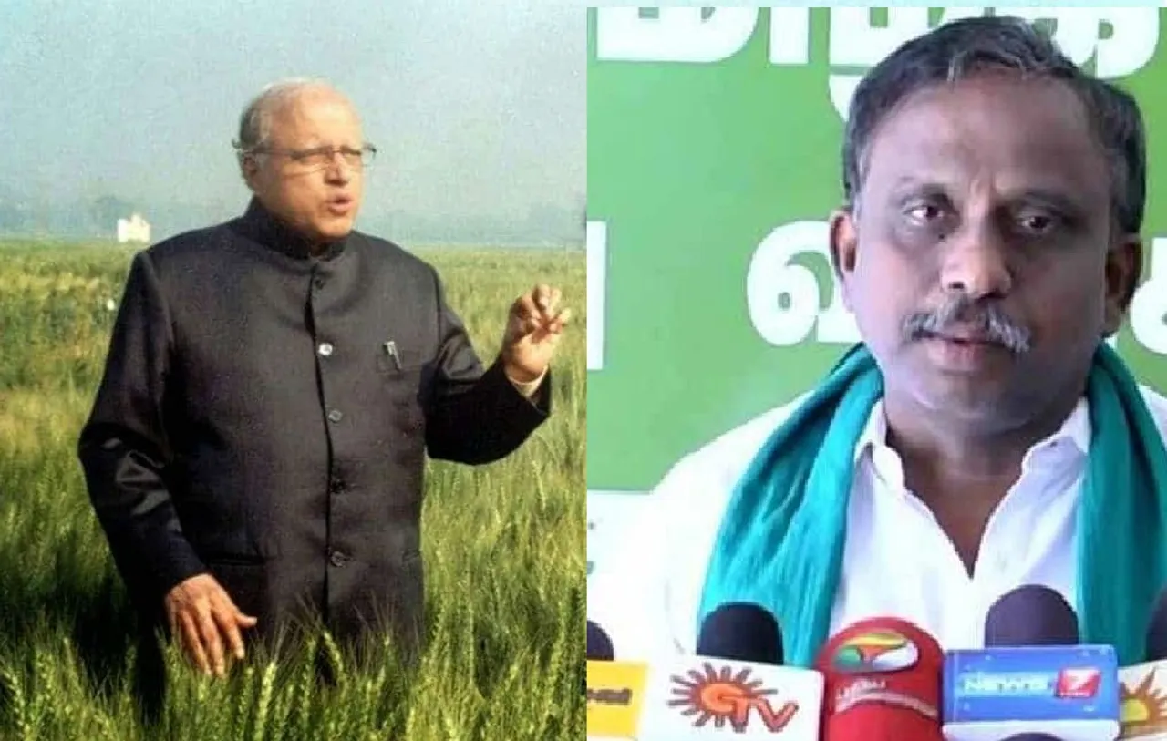 MS Swaminathan passed away 