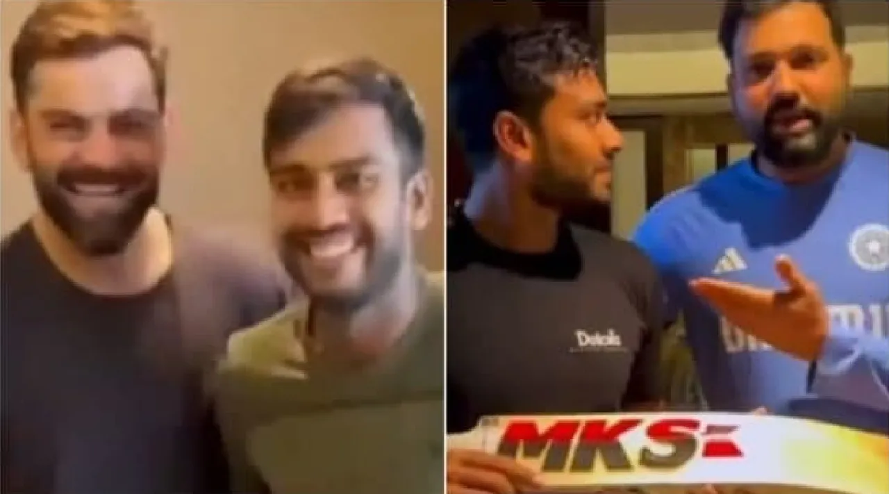 Virat Kohli Speaks In Bengali After Receiving Special Gift From Bangladesh Star Mehidy Hasan Miraz  Video Goes Viral Tamil News 