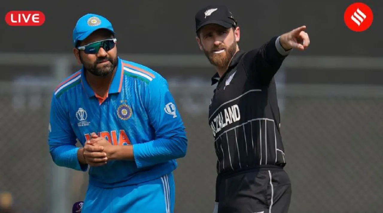 India vs New Zealand Live Score updates World Cup 2023 Semi Final Mumbai in tamil 