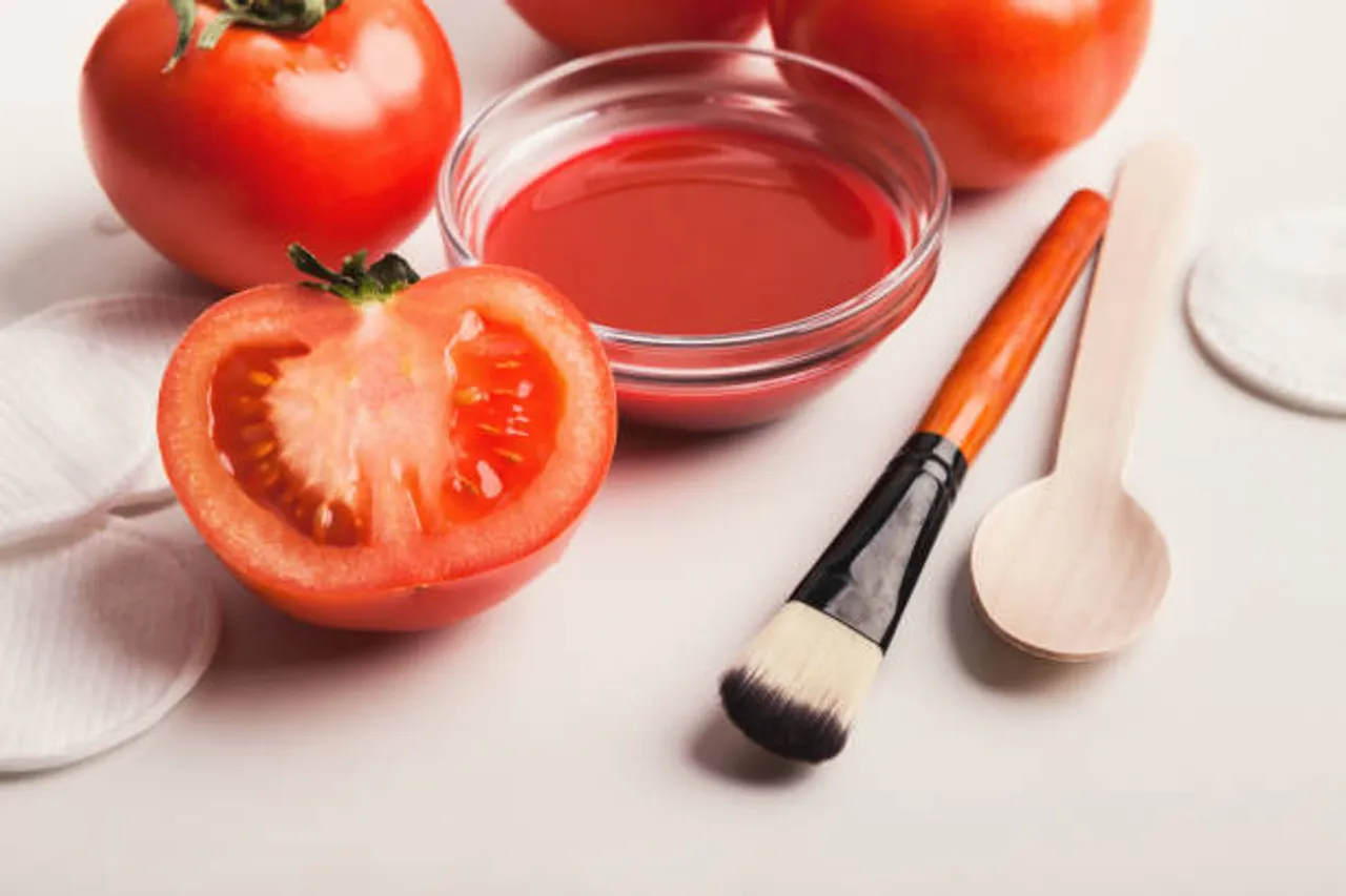 tomato skincare