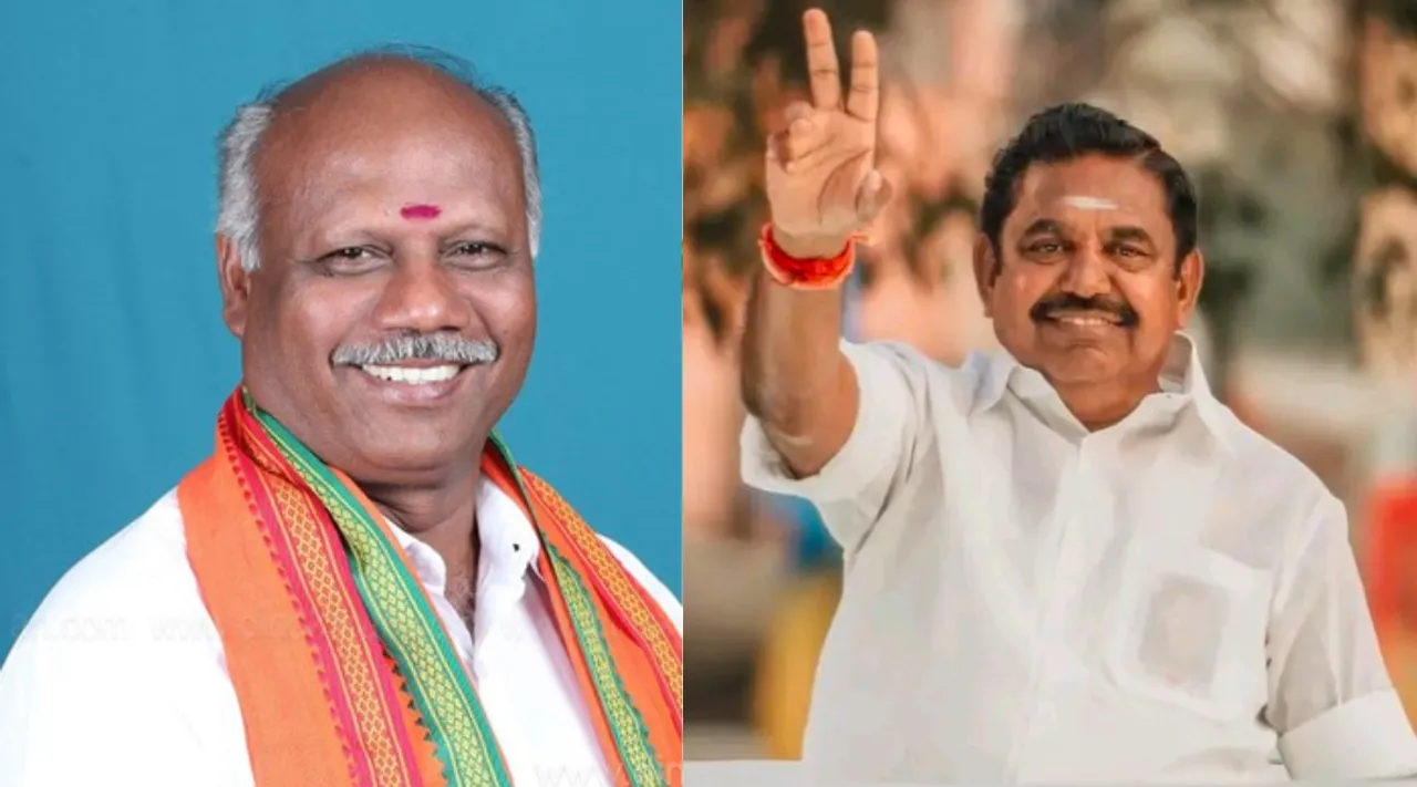 Thada Periyasamy BJP joins in AIADMK Edappadi K Palaniswami Tamil News 