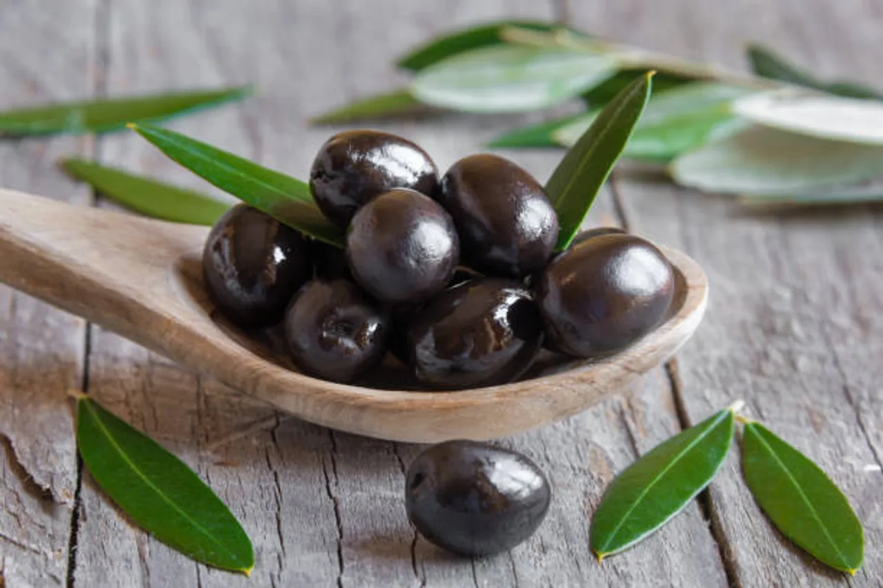 black olives