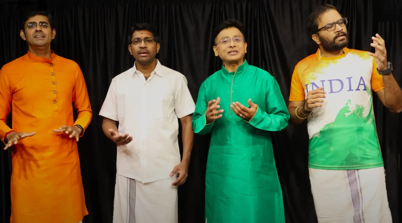 World Cup 2023 Cricket Endraal Bharatham  anthem with Carnatic music 