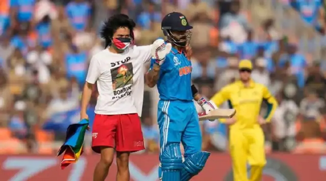 palestine supporter and Kohli