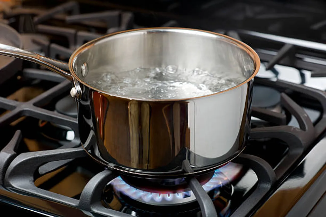 warm water