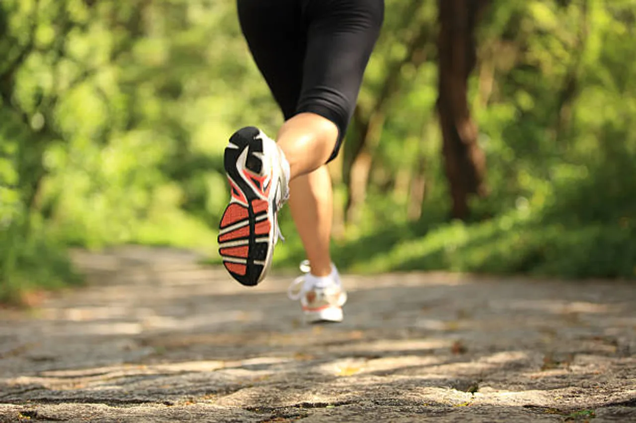jogging