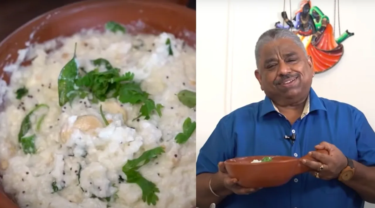 Curd Rice Thayir Saadham  recipe by Chef Damu in tamil 
