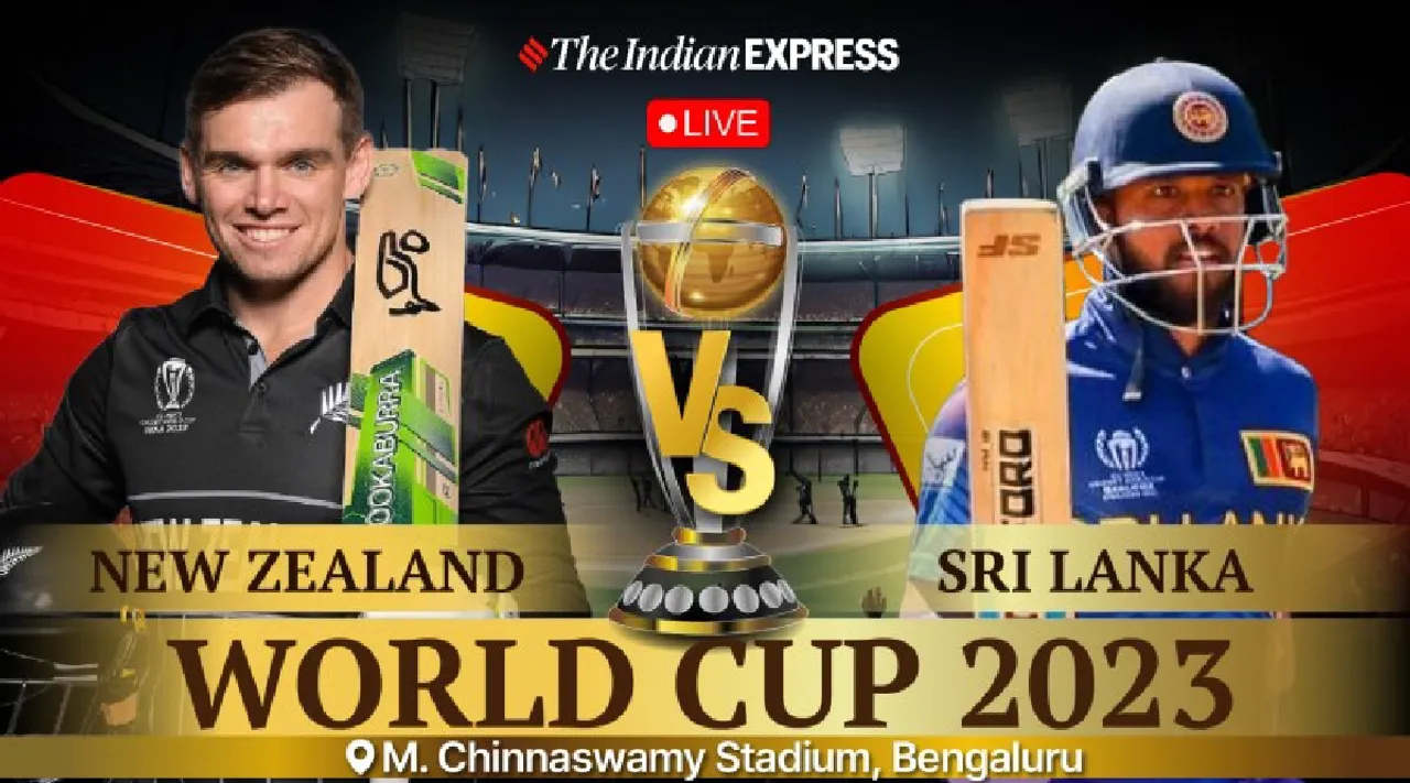 New Zealand vs Sri Lanka Live Score updates World Cup 2023 in tamil 