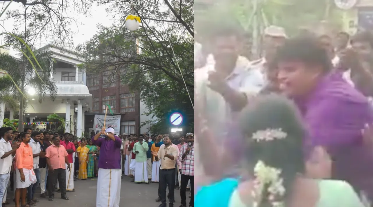 Tiruvallur collector Prabhu shankar dances during pongal festive celebration video Tamil News 