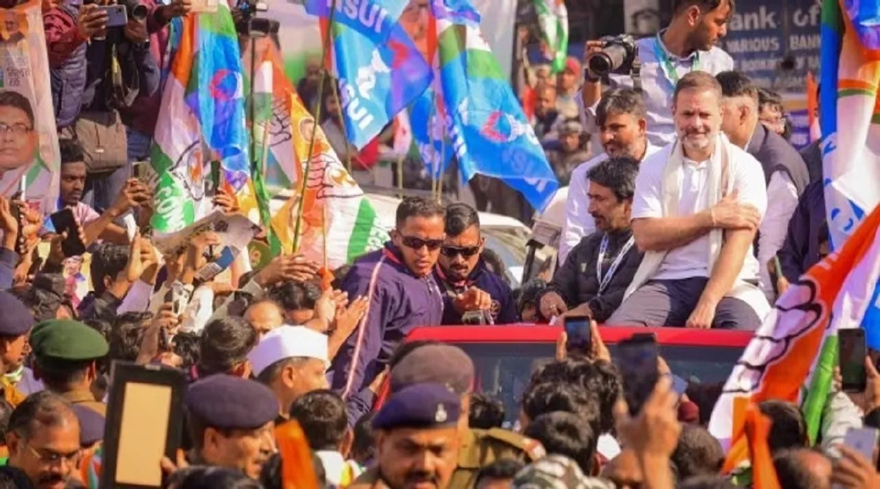 rahul yatra dhanbad