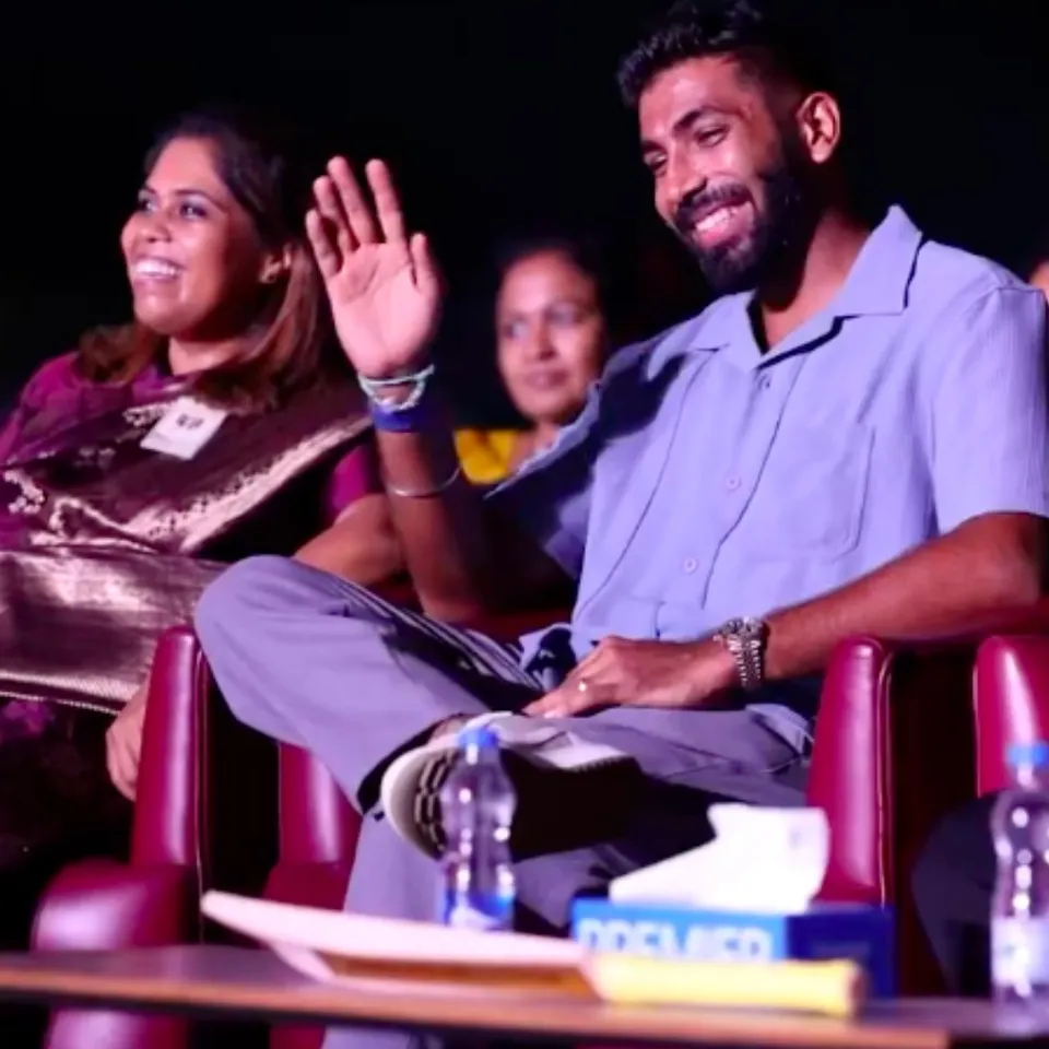 Jasprit Bumrah Chennai Sathyabama College