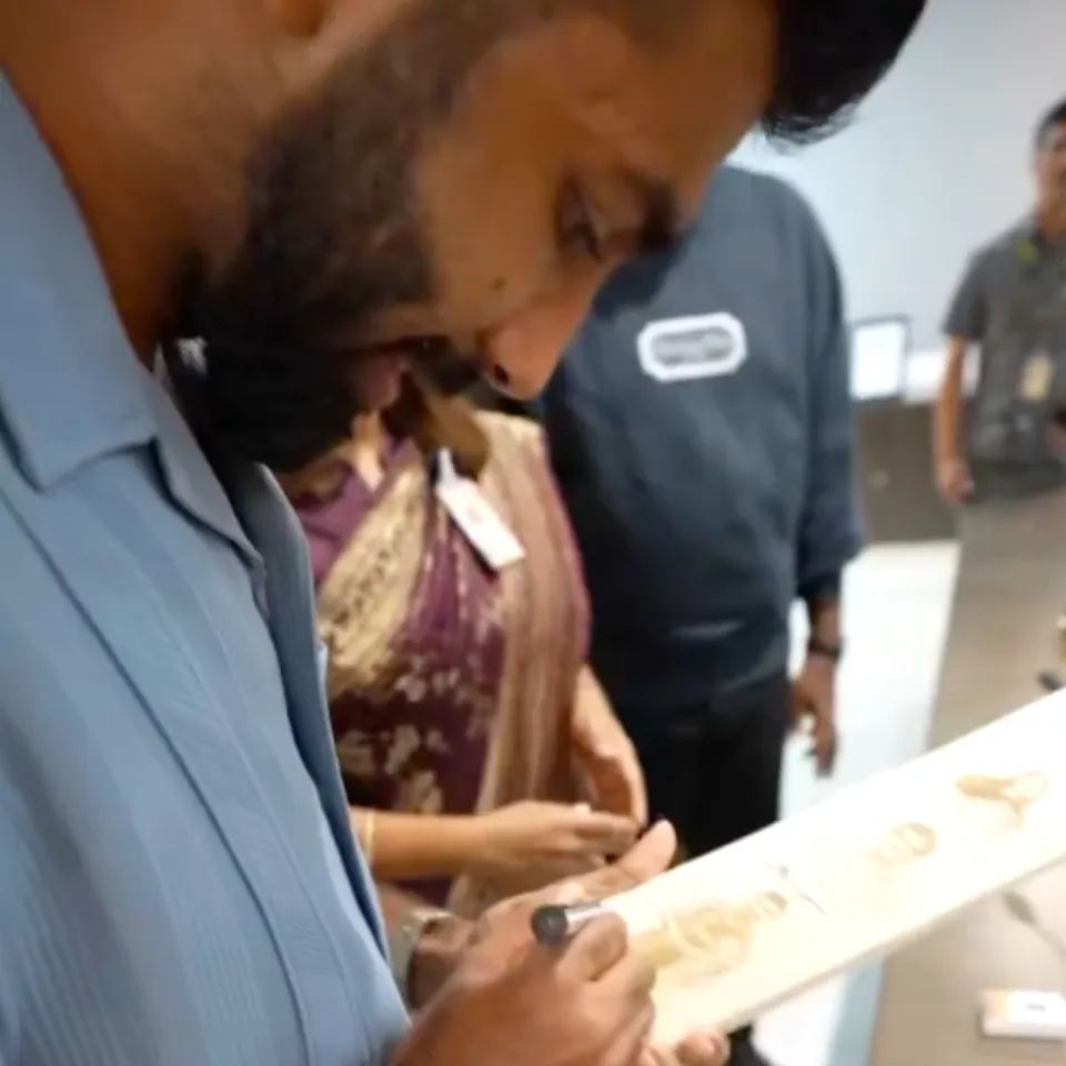 Jasprit Bumrah Chennai Sathyabama College