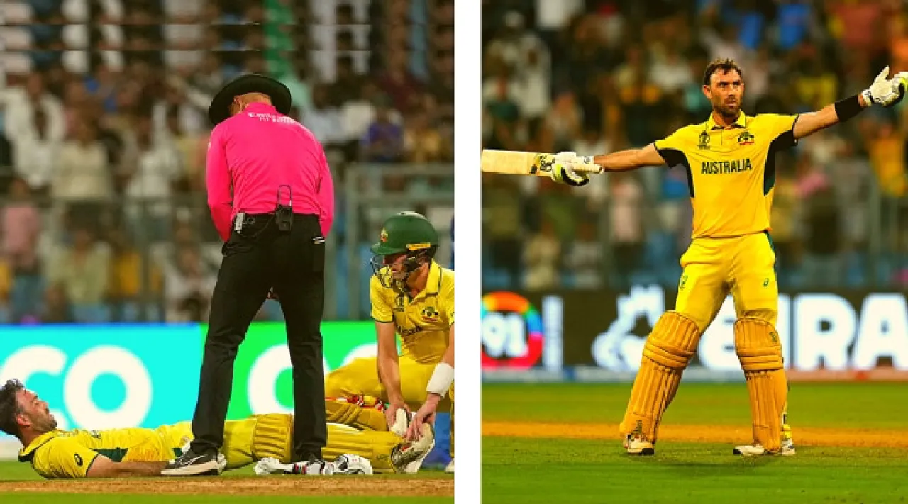 How Glenn Maxwell finished line against Afghanistan Cricket World Cup 2023 Tamil News 