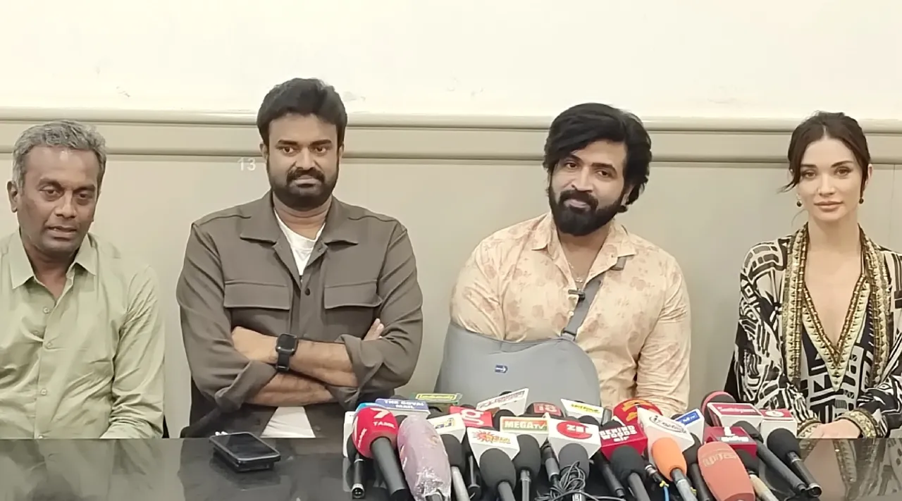 Actor Arun Vijay Coimbatore  press for Mission Chapter 1  movie promotion Tamil News 