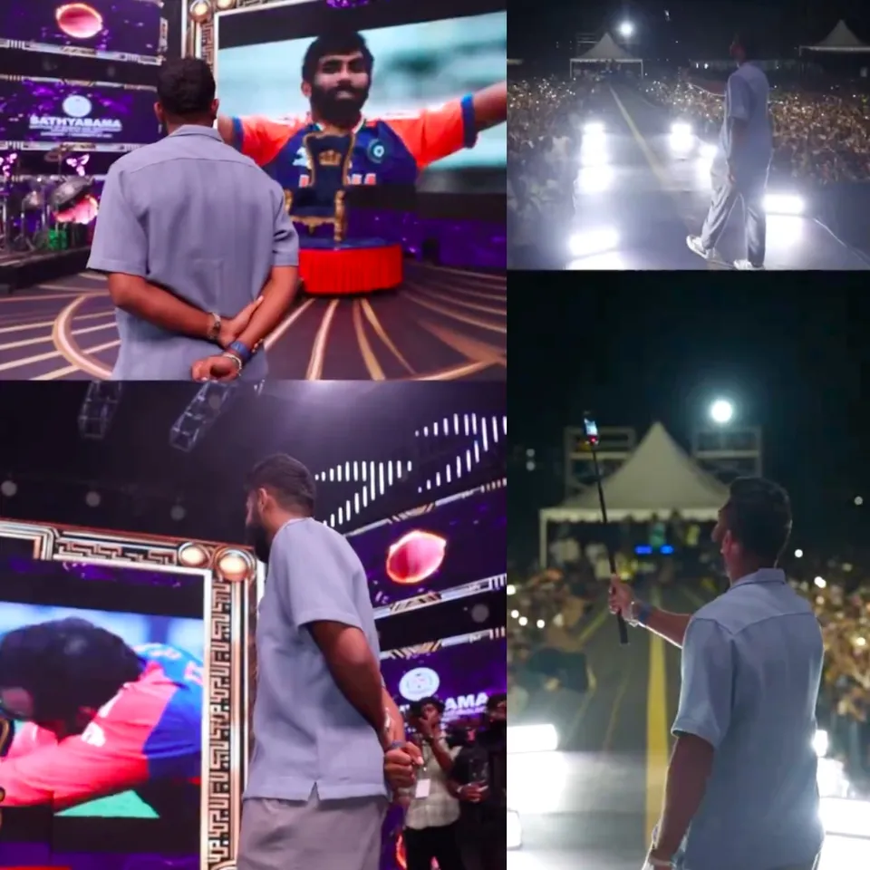 Jasprit Bumrah Chennai Sathyabama College