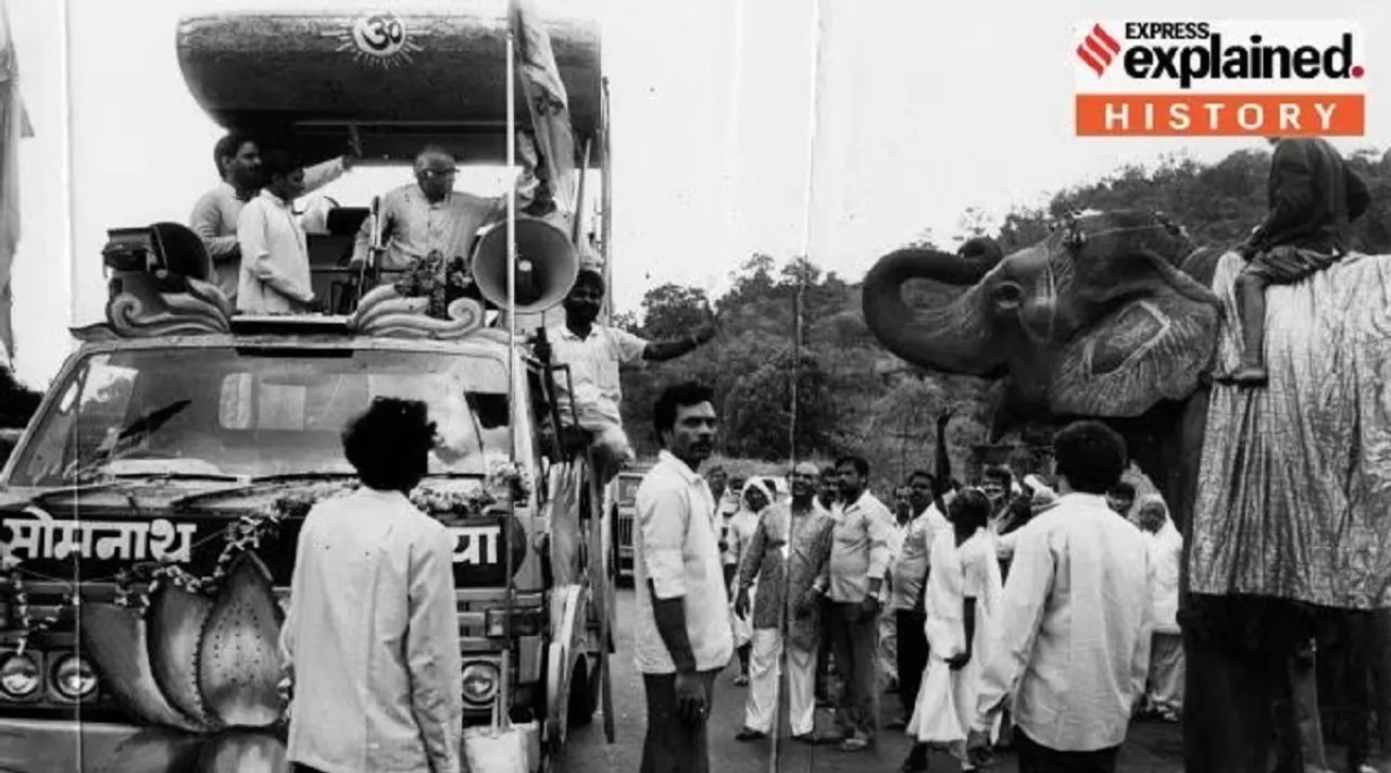 advani radha yatra