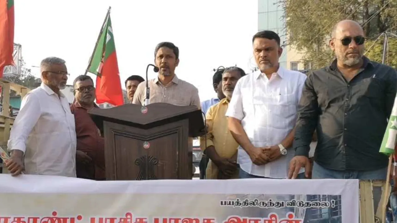 SDPI protest 1