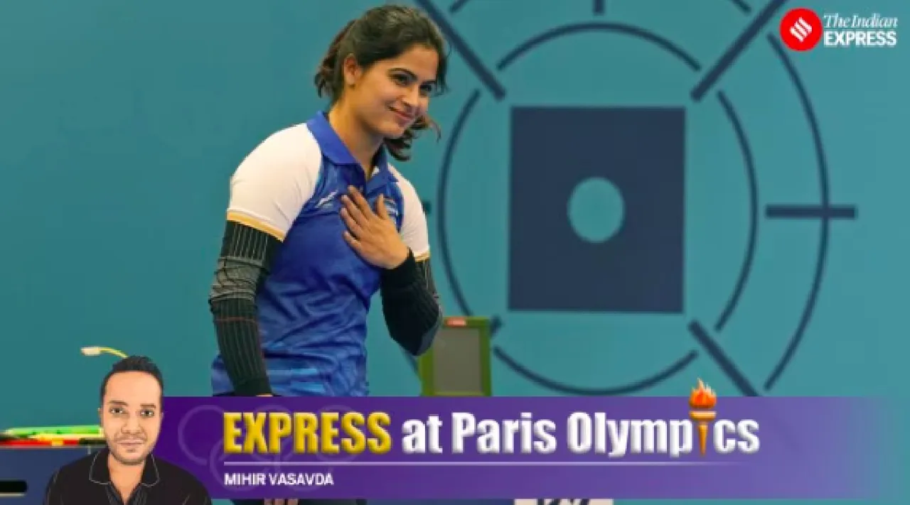How manu bhaker matched india 44 years two bronz medals in paris olympics 2024 Tamil News 