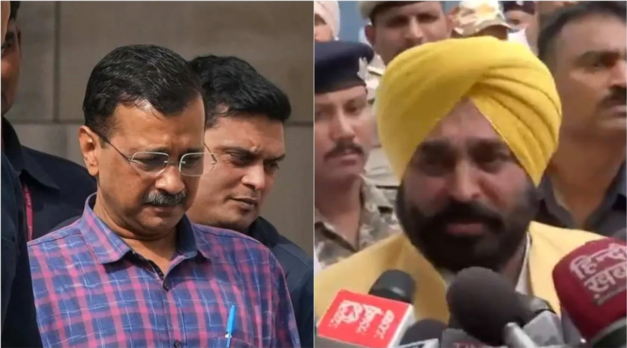 Kejriwal Bhagwant Mann