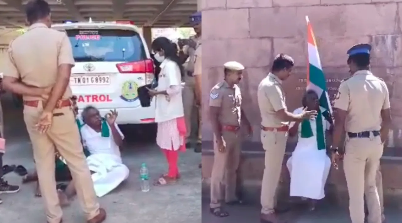 Karnataka Bandh Farmers association leader P.R. Pandian arrested for protest 