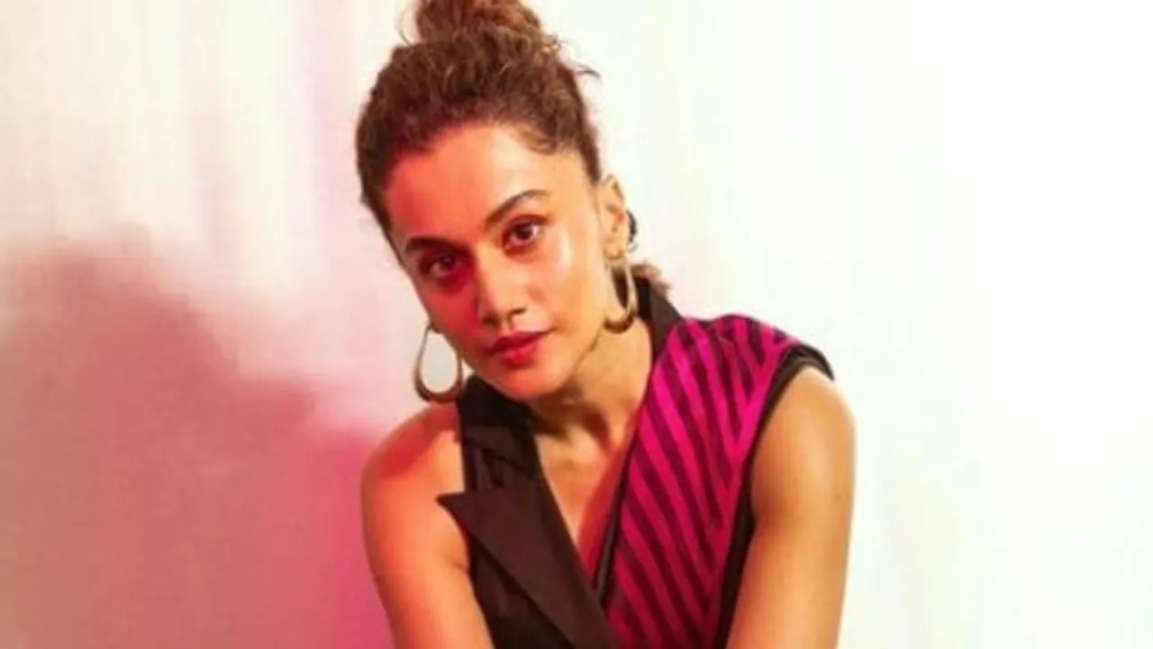 Taapsee Pannu Aerial yoga benefits