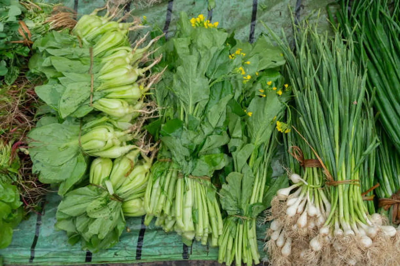 green vegetables