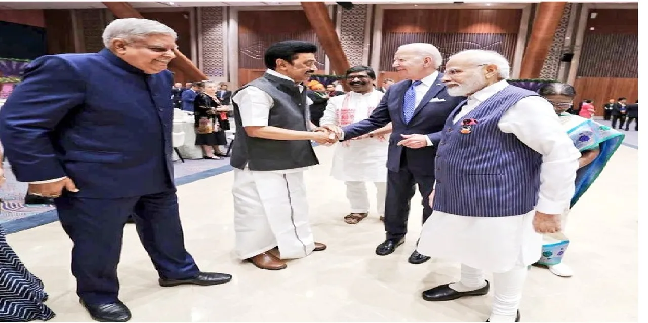 அமெரிக்க அதிபரை சந்தித்த ஸ்டாலின்