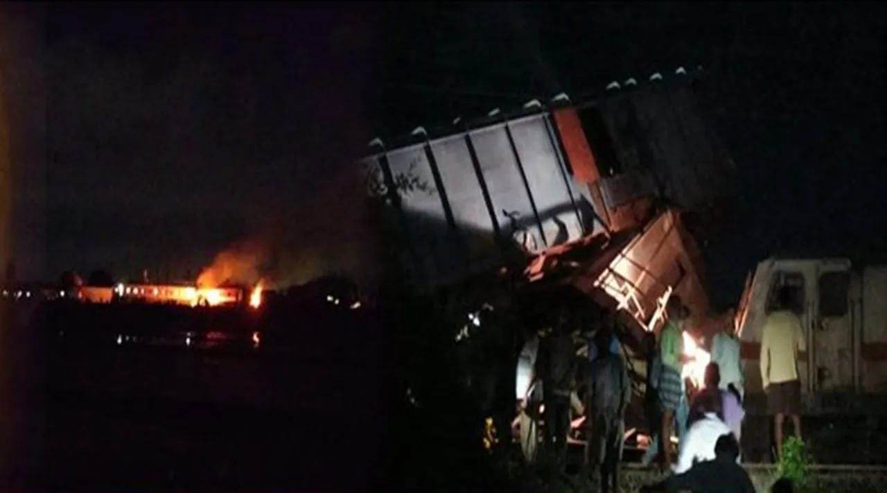 train hit