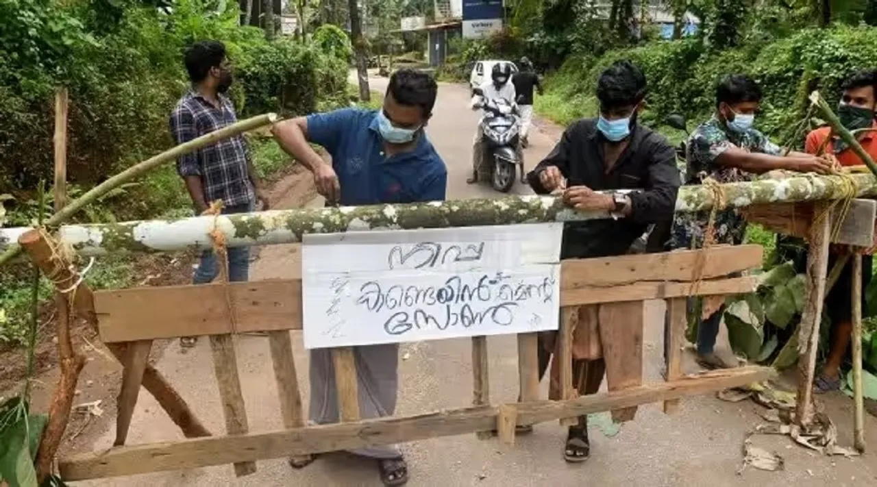 Nipah containment zone